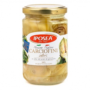 Артишоки IPOSEA целые в масле /стекло/ 314мл*12