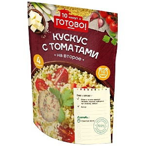 Кускус ЯРМАРКА с томатами 10 минут и Готово! 250г*12