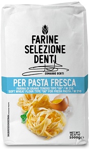 Мука DENTI per PASTA FRESCA для из мягких сортов пшеницы "тип 00" для ПАСТЫ 1кг*10