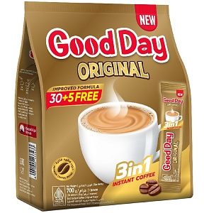 Кофе GOOD DAY ORIGINAL 3в1 Оригинальный (пакет 20гр*35шт) 20г*420