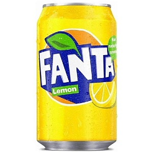 Напиток FANTA LEMON (Германия) Лимон сильногазированный /жесть/ 0,33л*24