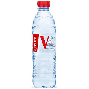 Вода Vittel Натуральная Минеральная негазированная /пэт/ 0,5л*24