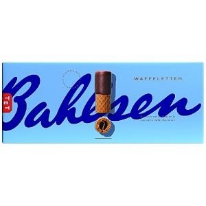Вафельные трубочки BAHLSEN [В09] WAFFELETTEN MILK в молочном шоколаде 100г*12