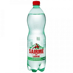 Вода SAIRME Горная минеральная газированная /пэт/ 1л*6