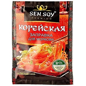 Заправка SENSOY Премиум для Моркови По-Корейски /пакет/ 80г*20