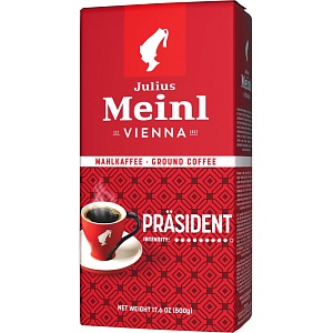 Кофе JULIUS MEINL Prasident (Президент) молотый /пакет/ 500г*12