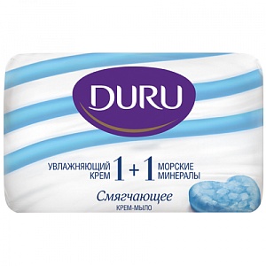 DURU SOFT SENSATION мыло Морские минералы 80г