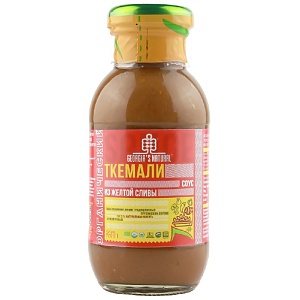 Соус GEORGIA'S NATURAL ORGANIC Желтый Ткемали /стекло/ 235г*12