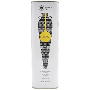 Масло ELINIKON оливковое EVOO KALAMATA  P.D.O. AC <0,5 /жесть/ 1л*15