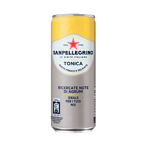 Напиток SANPELLEGRINO tonica sparkling цитрус газированный /жесть/ 0,33л*24