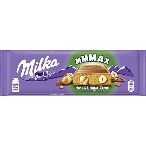 Шоколад Milka молочный Nuss-Nougat-Creme 300г*13