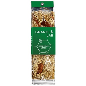 Батончик GRANOLA.LAB кедровый 40г*15