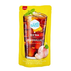 Напиток SAMLIP Peach Ice Tea безалкогольный холодный чай со вкусом персика (шоубокс 10шт) /пакет/ 230мл*50