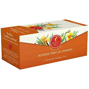Чай JULIUS MEINL Премиум Ройбуш ваниль-карамель (25пак*2гр) 50гр*12
