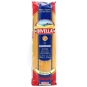Макаронные изделия DIVELLA Lunga di semola №9E SPAGHETTINI 500г*24