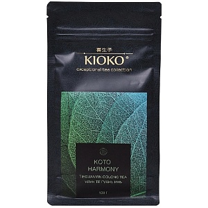 Чай KIOKO KOTO HARMONY листовой Улун Те Гуань Инь /пакет/ 100г*8