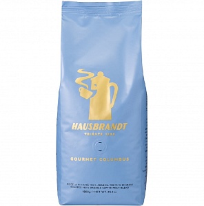Кофе HAUSBRANDT в зернах Gourmet Columbus 1000г*6