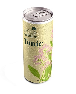 Лимонад LEMONARDO Tonic - Лимон-лайм /жесть/ 330мл*12