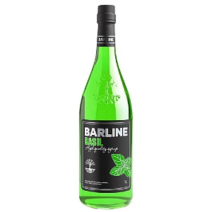 Сироп BARLINE Базилик /стекло/ 1л*6