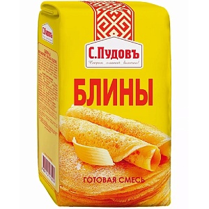 Мучная смесь С.Пудовъ "Блины" /бум. пакет/ 500г*6