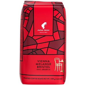Кофе JULIUS MEINL VIENNA MELANGE BRISTOLD в зернах /пакет/ 1кг*6