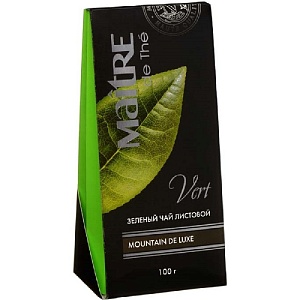 ВЫВОД Чай MAITRE DE THE черный Mountain de Luxe 100г*10