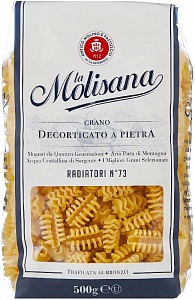 Макаронные изделия La MOLISANA 73 RIGATONI Фигурные 500г*24