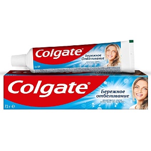 Colgate З/паста  Бережное Отбеливание 50мл /12*72/