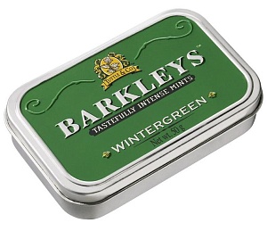 Леденцы BARKLEYS Mints WINTERGREEN "Зимняя Свежесть" /жесть/ 50г*6
