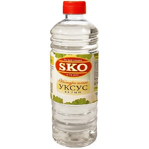 Уксус SKO натуральный белый /пэт/ 500мл*12