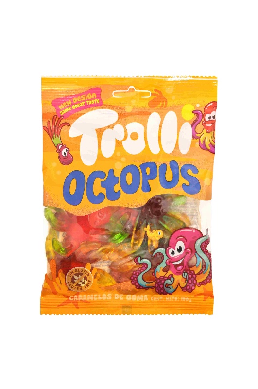 Мармелад TROLLI ОCTOPUS Осьминог 100г*96 Мармелад TROLLI ОCTOPUS Осьминог 100г*96