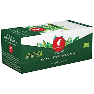 Чай JULIUS MEINL ORGANIC Премиум Мята травяной (25пак*1,4гр) 35гр*12