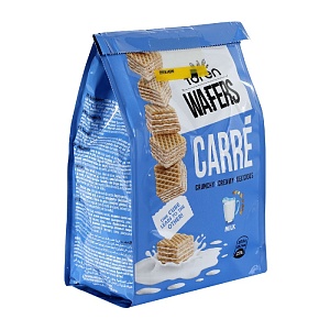 Вафли TOREN Carre с молочной начинкой 250г*12