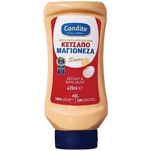 Соус CONDITO KETCHUP & MAYO майонез и кетчуп /пэт/ 435г*12