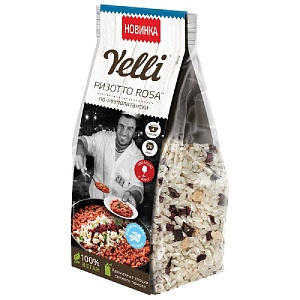 Ризотто YELLI Rosa по-неаполитански 250г*12