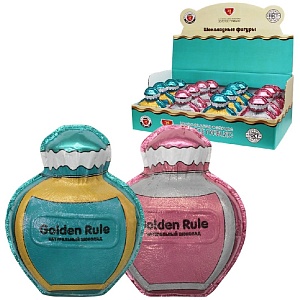 Шоколад фигурный Духи "Golden Rule"  /шоубокс/ 40г*16