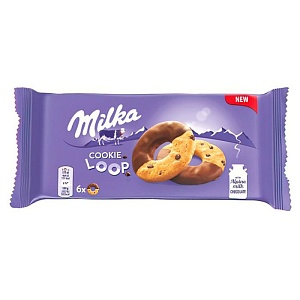 Печенье Milka Cookie Loop 132г*12