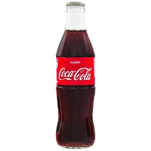 Напиток COCA-COLA CLASSIC (ГРУЗИЯ) сильногазированный /стекло/ 0,33л*15