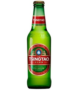Пиво TSINGTAO Premium Lager 4.7% светлое /стекло/ 0,33л*24