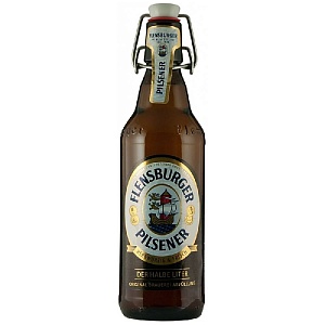 Пиво FLENSBURGER PILSENER 4.8% светлое /стекло/ 0,5л*16