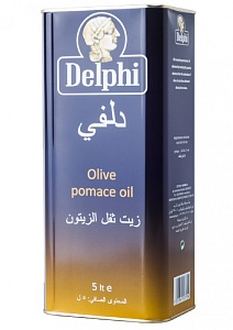 Масло DELPHI оливковое POMACE /жесть/ 5л*4