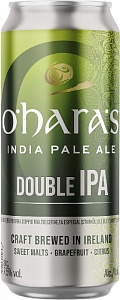 Пиво О'HARA'S Double IPA 7,5% светлое /жесть/ 0,44л*24