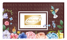 Шоколад BIND "Мадлен-браун" Плитки из мол. и тем. шок. 150г*10