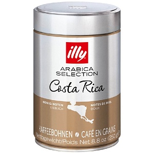 Кофе ILLY (9980) MONOARABICA Costa Rica зерновой /жесть/ 250г*6