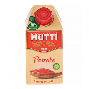 Томаты MUTTI протертые Пассата /тетрапак с дозатором/ 500г*6