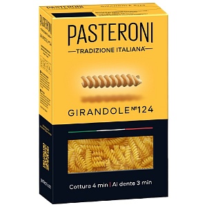 Макаронные изделия PASTERONI GIRANDOLE №124 / Джирандоле /картон/ 400г*12