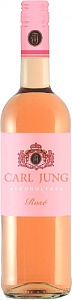 Вино CARL JUNG ROSE розовое полусухое безалкогольное /стекло/ 0,75л*6