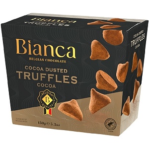 Трюфели BIANCA Cocoa со вкусом какао /картон/ 150г*12