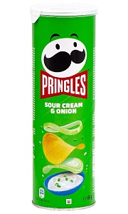 Чипсы Pringles Сметана / Лук 110г*20
