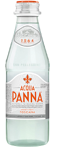 Вода ACQUA PANNA минеральная негазированная /стекло/ 0,25л*24